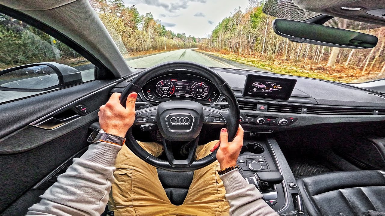 2017 Audi A4 1.4 S-tronic - POV ТЕСТ-ДРАЙВ смотреть онлайн