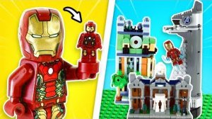 ЛЕГО Marvel, но ВСЕ ТАКОЕ КРОШЕЧНОЕ…