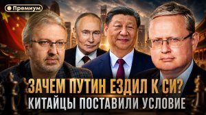 Михаил Делягин | ЗАЧЕМ ПУТИН ЕЗДИЛ К СИ? Китайцы поставили условие