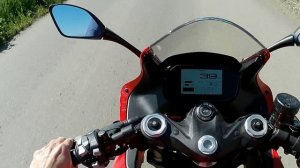 qjmotor SRK 600 RC Первая поездка Обкатка