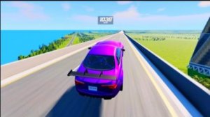 Мгновенное ускорение до 800 миль в час! Какая машина из BeamNG выдержит! 🔥 BeamNG Drive