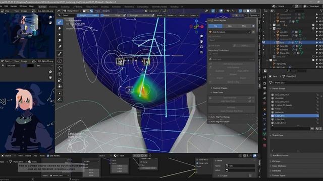 Coloso - A to Z of NPR Animation in Blender 22-5. Modeling & Rigging Practice - Body 10
