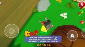 ЧЕЛЛЕНДЖ В Черепахаграде 5-6 медведей спасены не касаясь зелёного цвета