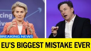 Elon Musk Shuts Down Europe After €20M Fine from Von der Leyen Triggers 340M Account Deletion!