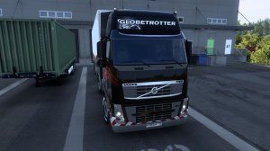 На трассе Volvo