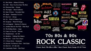 Легендарные Зарубежные Рок Хиты 70 e 80 e 90  The Beatles, Gnr, ACDC, The Police, Aerosmith, Queen