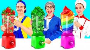 Кулинарный Челлендж# Я против Бабушки # Кухонные войны от TeenTeam Challenge