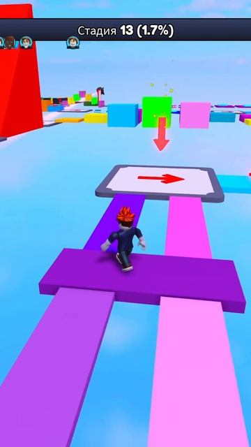 Как пройти Паркур в ROBLOX.