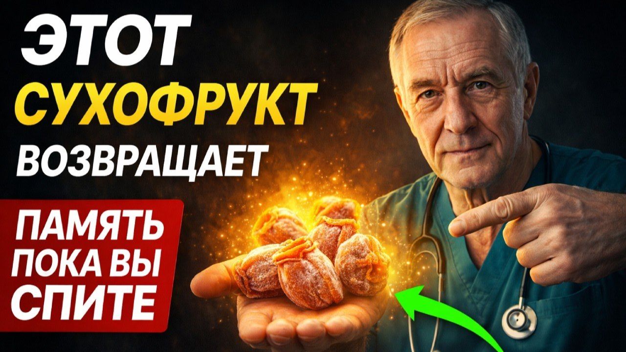 После 60 лет Мозг умирает от голода — даже если вы сыты! Этот простой сухофрукт вернёт вашу память смотреть онлайн