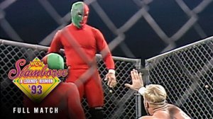 FULL MATCH: Dos Hombres vs. Hollywood Blonds | Tag Team Title Steel Cage Match: WCW Slamboree 1993
