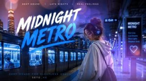 Blue lights. Empty trains. Quiet hearts. | Midnight Metro | Emotional Deep House