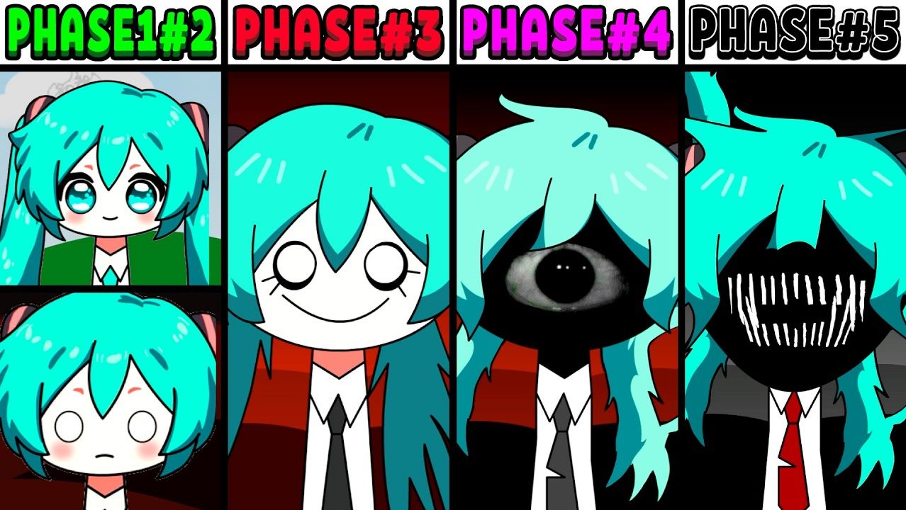INCREDIBOX SPRUNKI: ВСЕ ФАЗЫ НОВОГО ОС HATSUNE MIKU! 🎤✨ ОТ 1 ДО 5! 🚀🌀 смотреть онлайн