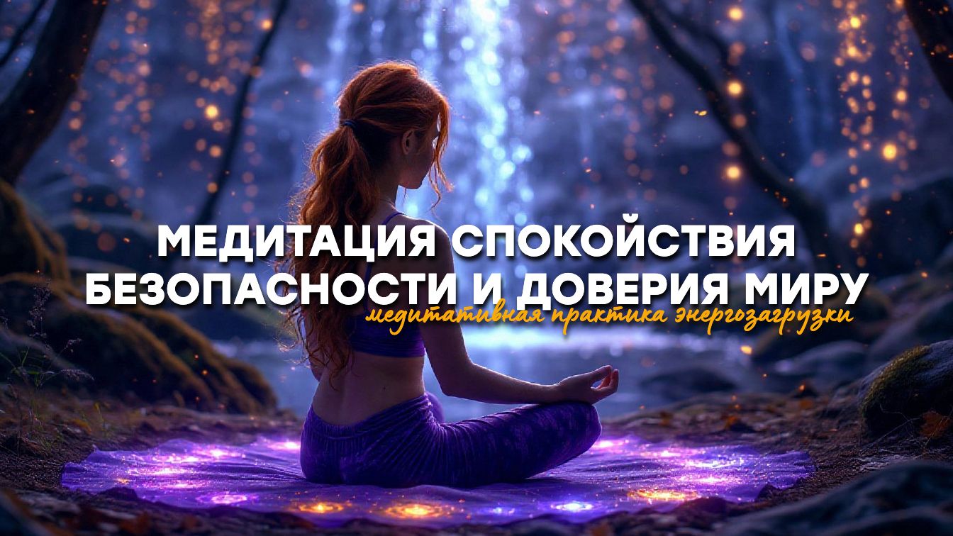 Медитация БЕЗОПАСНОСТИ И ДОВЕРИЯ | NETALIEFLOW