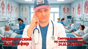 Медицинский астро эфир 24.05.26 в 19:00