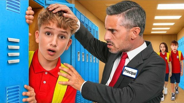 24 часа в самой суровой мультяшной школе!