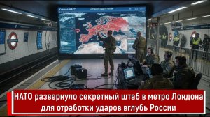 НАТО развернуло секретный штаб в метро Лондона для отработки ударов вглубь России