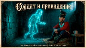 В.С.Высоцкий -  «Солдат и привидение». 3D мультфильм