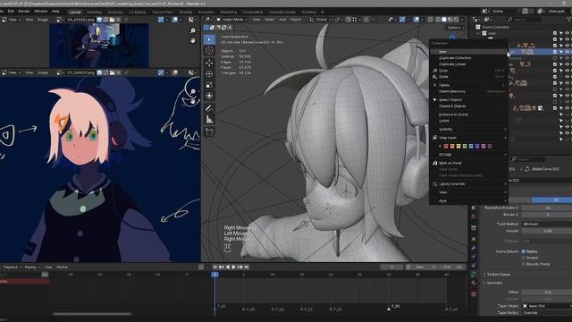 Coloso - A To Z Of NPR Animation In Blender 24-1. Modeling & Rigging Practice - Body 12