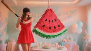 УДИВИТЕЛЬНО СОЧНЫЕ ПИНЬЯТЫ🎉 Веселый день рождения. АСМР. МУЛЬТИК ДЛЯ ДЕТЕЙ. МУЛЬТИКИ, мультфильмы