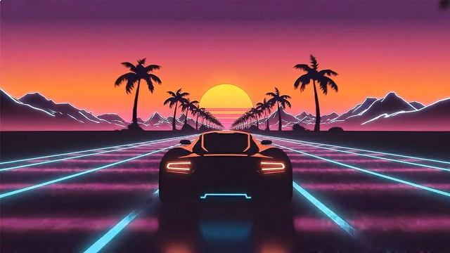 Chill Outrun Mix 🌅 1 Hour of Relaxing Synthwave for Long Drives & Sunsets ｜ Neon Horizon