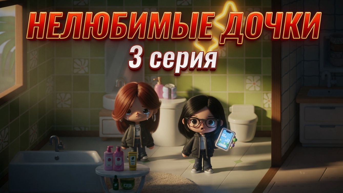 НЕЛЮБИМЫЕ ДОЧКИ || 3 серия || Тока Бока сериал смотреть онлайн