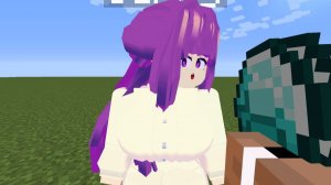 Демонстрация нового скина для Minecraft Jenny Mod (включая все анимации)