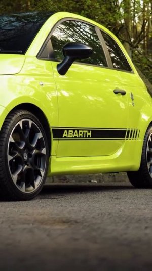 Оклейка передней части кузова на Abarth 595 Competizione 👾