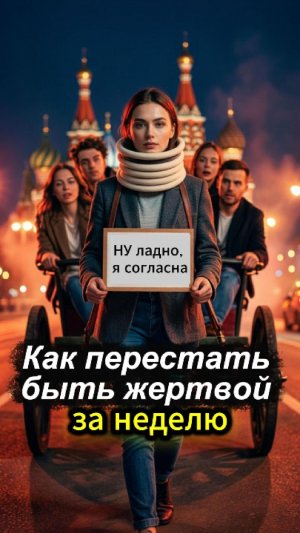 Как перестать быть ЖЕРТВОЙ за неделю!