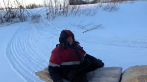 Памяти Григорича \ Три дня на рыбалке \ Счастье в рыбацкой избе \ Часть 1 \ Долгожданные морозы