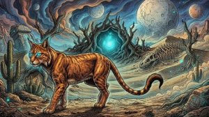 Hyperfocus Minimal Techno Mix 🍄 Leaving the Wasteland： Feline Journey to Deep Focus
