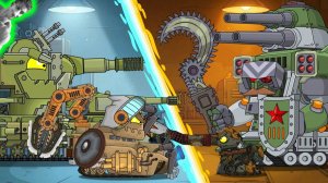 ГОНКА МЕХАНИКОВ: Кто быстрее соберёт СТАЛЬНОГО МОНСТРА!? - Реакция на HomeAnimations Мультики Танки