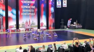 Выступление младшей внучки в составе ансамбля