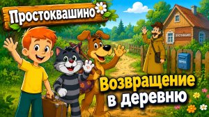 Простоквашино Мультфильм для Детей｜Сборник развиваюших игр! | Смотреть мультик Простоквашино