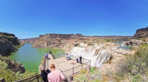 Shoshone Falls in Twin Falls, Idaho USA