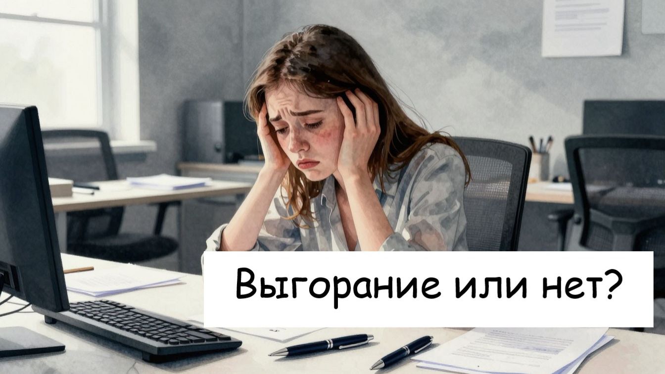 Выгорание или не моё призвание?