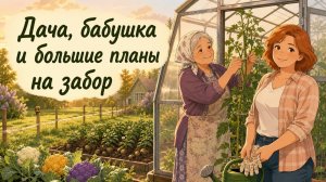 23.05 Дача, бабушка и большие планы на забор
