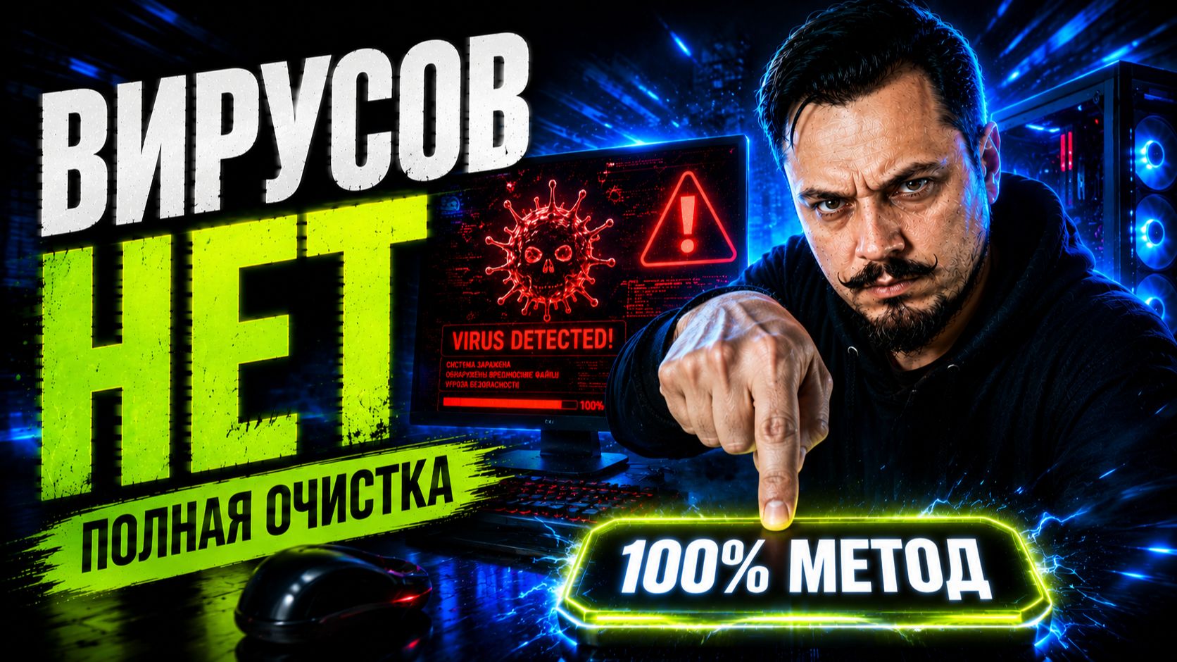 КАК УДАЛИТЬ ВИРУСЫ С КОМПЬЮТЕРА? 100% РАБОЧИЕ МЕТОДЫ смотреть онлайн