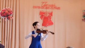 Быкова Мария, уч-ся 5 класса ДШИ №1 г. Ельца, А. Вивальди «Весна»  из цикла «Времена года» 1 часть