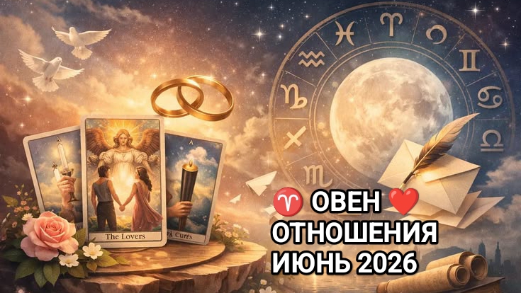 ♈ ОВЕН ❤️ ОТНОШЕНИЯ ИЮНЬ 2026