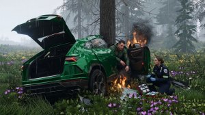 Реалистичные автомобильные аварии / Аварии с опрокидыванием BeamNG Drive