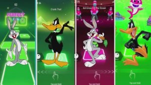 🐰 БАКС БАНИ ПРОТИВ УТКИ ДАФФИ! 🦆 Знаменитый Танец в Плитках Музыки 🔥  Безумный Музыкальный Баттл