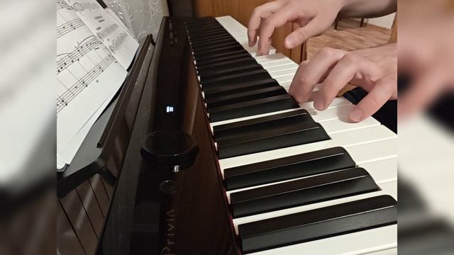 37. Популярная американская песенка. Э. Сигмейстер (Хрестоматия для фортепиано 1 класс)