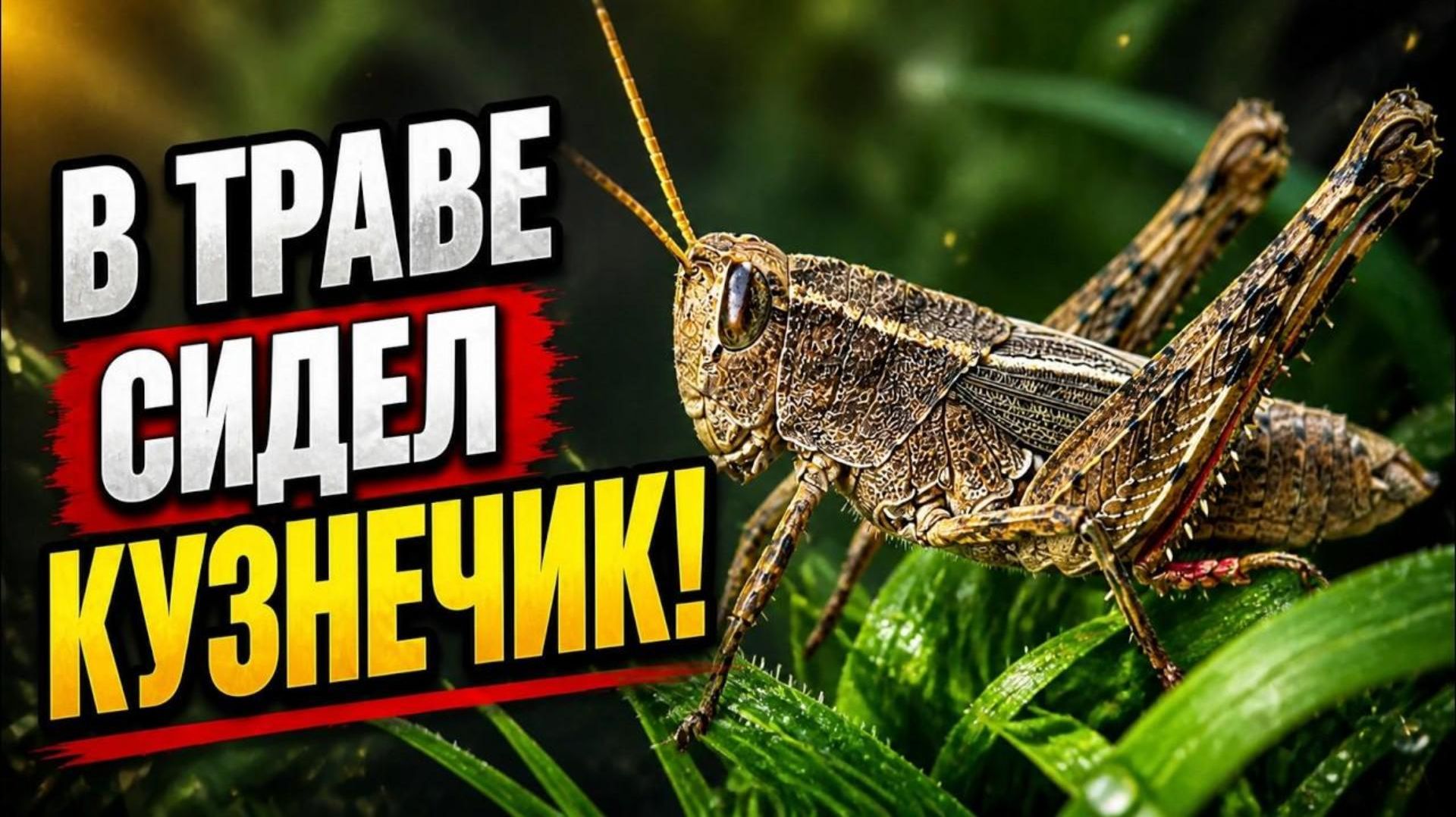 КУЗНЕЧИКИ– Какие Они, Польза и Вред!