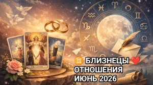 ♊ БЛИЗНЕЦЫ ❤️ ОТНОШЕНИЯ ИЮНЬ 2026