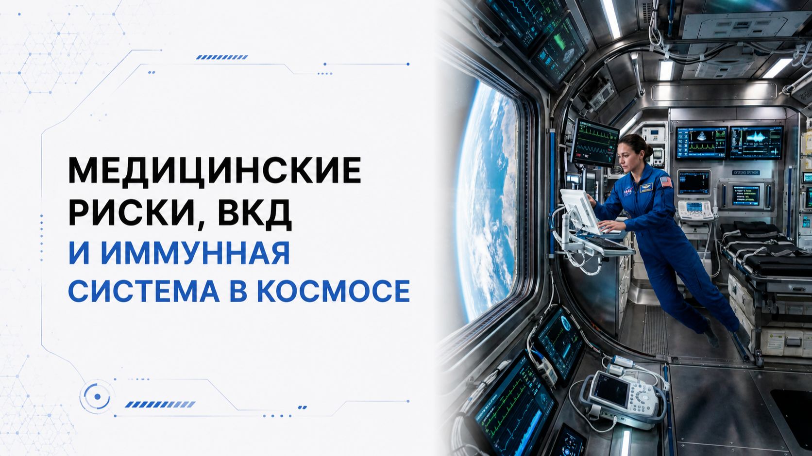 Лекция 12 | Медицинские риски, ВКД и иммунная система в космосе | Космическая медицина