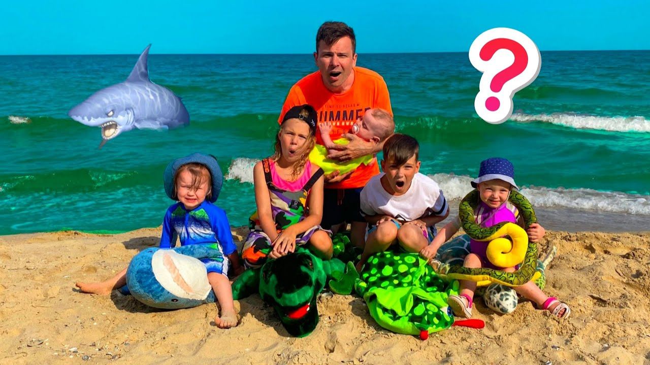 Сборник новых историй Five Kids на пляже
