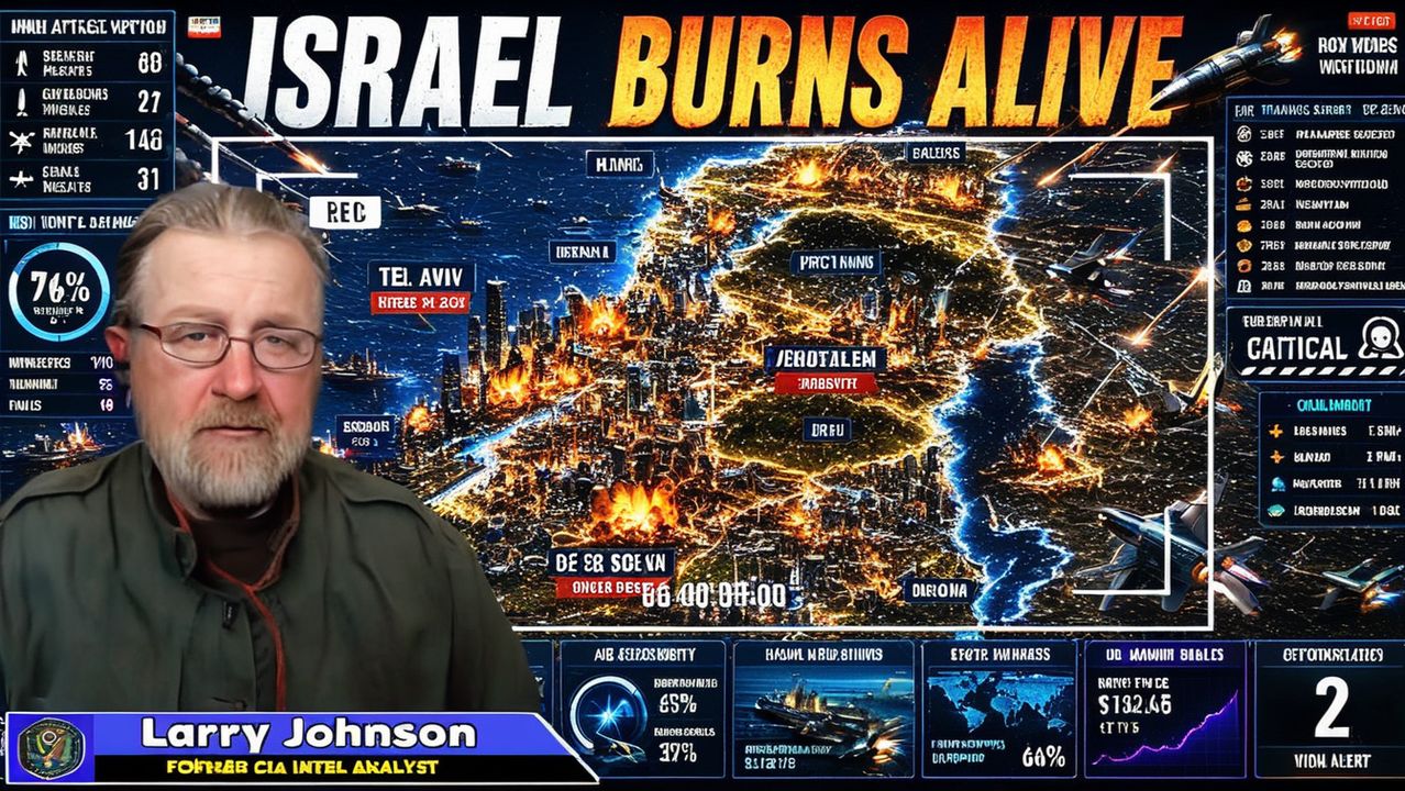Trump Orders New Strikes — Iran Responds By Setting Israeli Skies Completely Ablaze  Larry Johnson