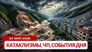 Новости Сегодня 23.05.2026 Катаклизмы сегодня, ЧП, События дня | Европа Россия США Китай Индия