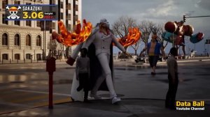 Сравнение размеров персонажей One Piece в 3D-мире. Сравнение размеров в режиме от первого лица.
