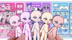 💗Журнал от Хелло Китти /Май мелоди и Куроми / Помпомпурин / Керопи. Бумажные поделки